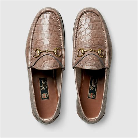 gucci loafer 1953|Gucci men's loafer with horsebit.